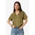 IBANA blouse olijfgroen