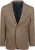 Suitable Colbert Herringbone Merinowol Lichtbruin