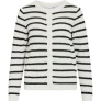 Vila Vidalo o-neck ls knit cardigan dessin