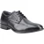 Pod Carl Leren Heren Zwarte Veterschoenen