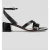 LK Bennett Fs Etta Strap Low Block Black