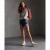 Denim shorts, halflang, voor dames Superdry