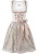 STOCKERPOINT Dirndl ‘Evianne’  nude / poederroze / wit