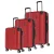 TRAVELITE Kofferset  rood / zwart