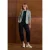 Blazer met reverskraag en patroon