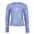Raizzed gebloemde longsleeve lila