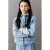 Mango Kids spijkerjas – medium blue denim