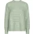 EsQualo Sweater Striped Sequins Jade