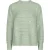 EsQualo Sweater Striped Sequins Jade