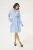Jurk A-shape blue
