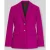 HUGO Regular fit lange blazer met viscose met model ‘Asmalla’