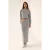 Lage Taille Gebreide Bodycon Maxi Rok