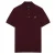 Lyle & Scott-logo op de borst van Weavers Claret Burgundy poloshirt