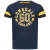 LONSDALE Shirt  navy / geel