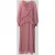Jake*s Collection Midi-jurk van chiffon met volants
