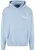Dropsize Sweatshirt  lichtblauw / wit
