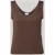 Jake*s Collection Tanktop met ronde hals en afgeronde zoom