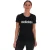 adidas Essentials Linear slimfit T-shirt voor dames, zwart-wit