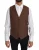 Bruine Wol Vest Tsh2649
