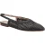 Hush Puppies Dalia Geweven Leer Dames Zwarte Ballerina’s
