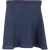 Sandro minirok met meshaccenten in A-lijn model, marineblauw polyester