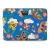 Wouf Laptoptas ‘Daily’  crème / blauw / jade groen / oranje