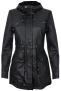 Dames halflange parka-jas met capuchon-Oakengates