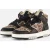 Giga Giga Leopard Sneakers zwart Leer