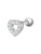 Glanzstücke München Piercings  zilver / transparant