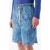 IRO Paris Jader Short Laser Denim