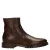 Black Label leren enkelboots bruin