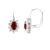 Ruby mouwen zilver 925 – Kate