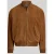 Polo Ralph Lauren Regular fit leren jack met zijwaartse klepzakken
