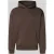 REVIEW Regular fit hoodie van katoenmix met labeldetail