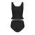 Slazenger Tankini-set voor dames (Zwart)