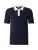 MOS MOSH Shirt ‘MMGFrancesco’  navy / karamel / wit