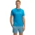 Boss Heren-T-shirt met korte mouwen en logo (Turquoise/Aqua)