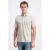 GABBIANO jersey regular polo ecru