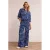 Tramontana wide leg high waist casual broek blauw