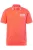 Men Plus Shirt  koraal / wit
