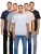 Kruze | 5-pack Heren T-shirts met Ronde Hals – Gevarieerd