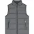 Malelions Junior Matt Crinkle Padded Vest | Anthracite