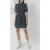 French Connection Ferna Bella Smock Dress Black Multi