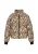 faina Winterjas  beige / grijs / zwart