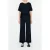Bimba y Lola Black Jersey-knit Trousers