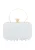 faina Clutch  azuur / wit
