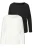 VIVANCE Shirt  zwart / wit
