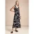 Street One Dames Maxi-jurk met print in Zwart