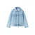 Mango Kids denim spijkerjas light blue denim