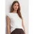 Basic shirt met boothals